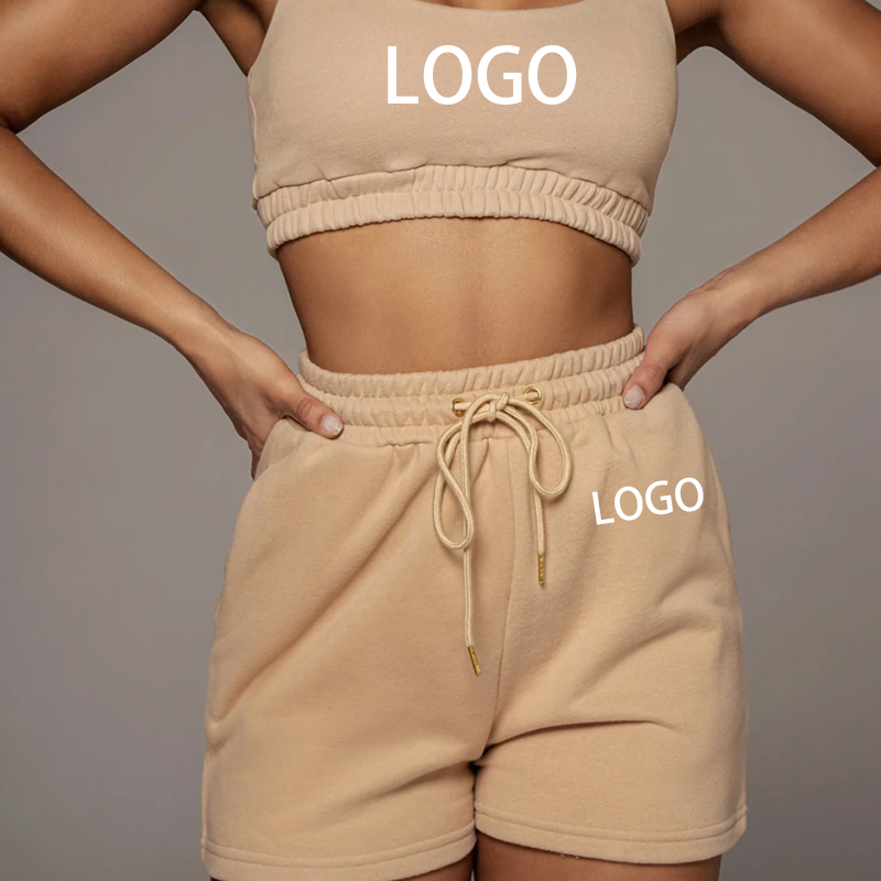 Clothing Summer Set Lady Custom Tracksuit For Spring Wholesale Sweat Suits Women Casual Yoga Plain Cotton Sweatshirt Sports Wear 